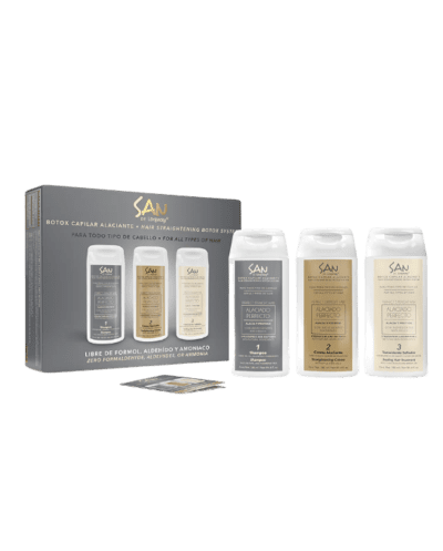 Botox capilar alaciante crea un alaciado prolongado y libre de daños 3 piezas - Loquay