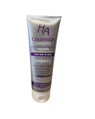 Mascarilla selladora de color platino y beige 225g - Loquay