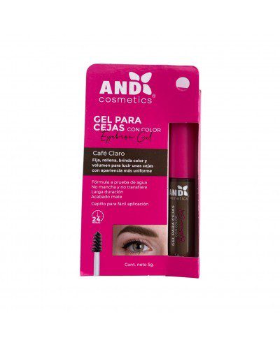 Gel para cejas cafe claro 5g - By Apple AND