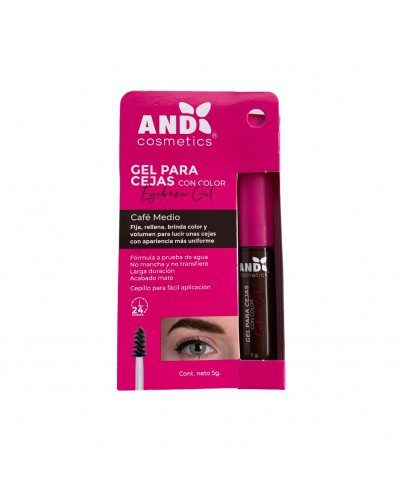 Gel para cejas cafe medio 5g - By Apple AND