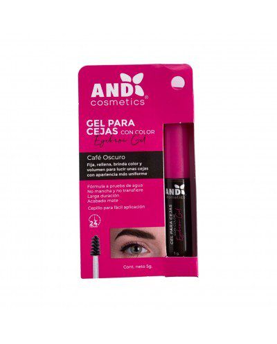 Gel para cejas cafe oscuro 5g - By Apple AND