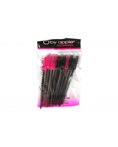 Cepillo cejas y pestañas de material de plástico y fibra sintética-By Apple