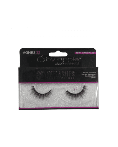Pestañas 3D Agnes 22-By Apple