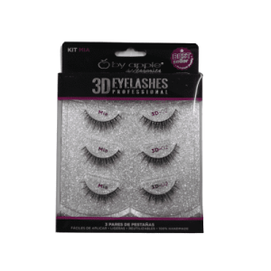 Pestañas 3D Kit Mia-By Apple