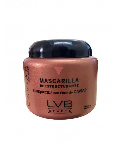 Mascarilla Reestructurante para cabellos resecos y procesados, hidrata profundamente 250g - LVB Beauté