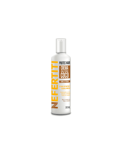 Línea Coco Crema para peinar equilibra la humedad y vitalidad natural 300ml - Nefertiti