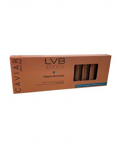 Ampolleta Anticaída estimula y acelera el crecimiento del cabello 10x15ml - LVB Beauté