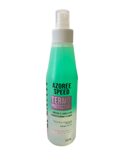 Azoree Speed Termo Protector dos fases aporta brillo, evita el frizz, facilita planchado 240ml - Nefertiti