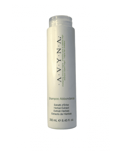 Abbondanza Shampoo diseñado para cabellos débiles escasos y quebradizos 250ml - AVYNA