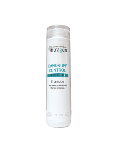 Intragen Shampoo Dandruff Control Shampo anticaspa ayuda a limpiar y purificar el cabello y el cuero cabelludo 250ml - Revlon